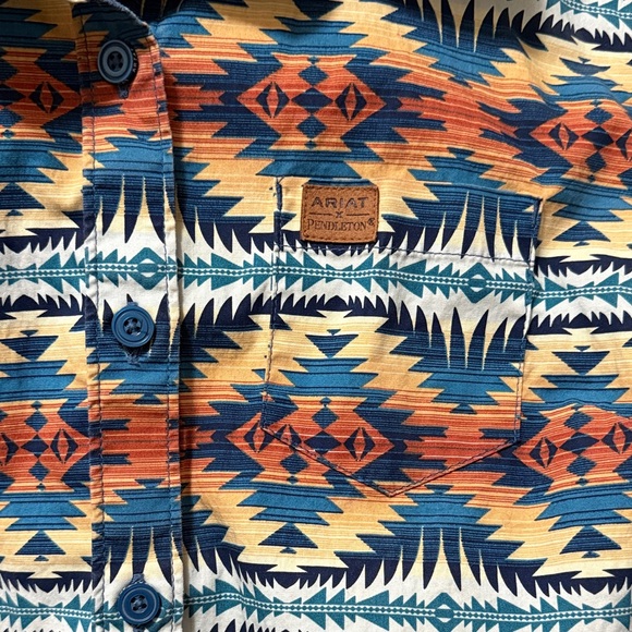 Ariat Multicolor Aztec Pattern Shirt - Picture 3 of 3